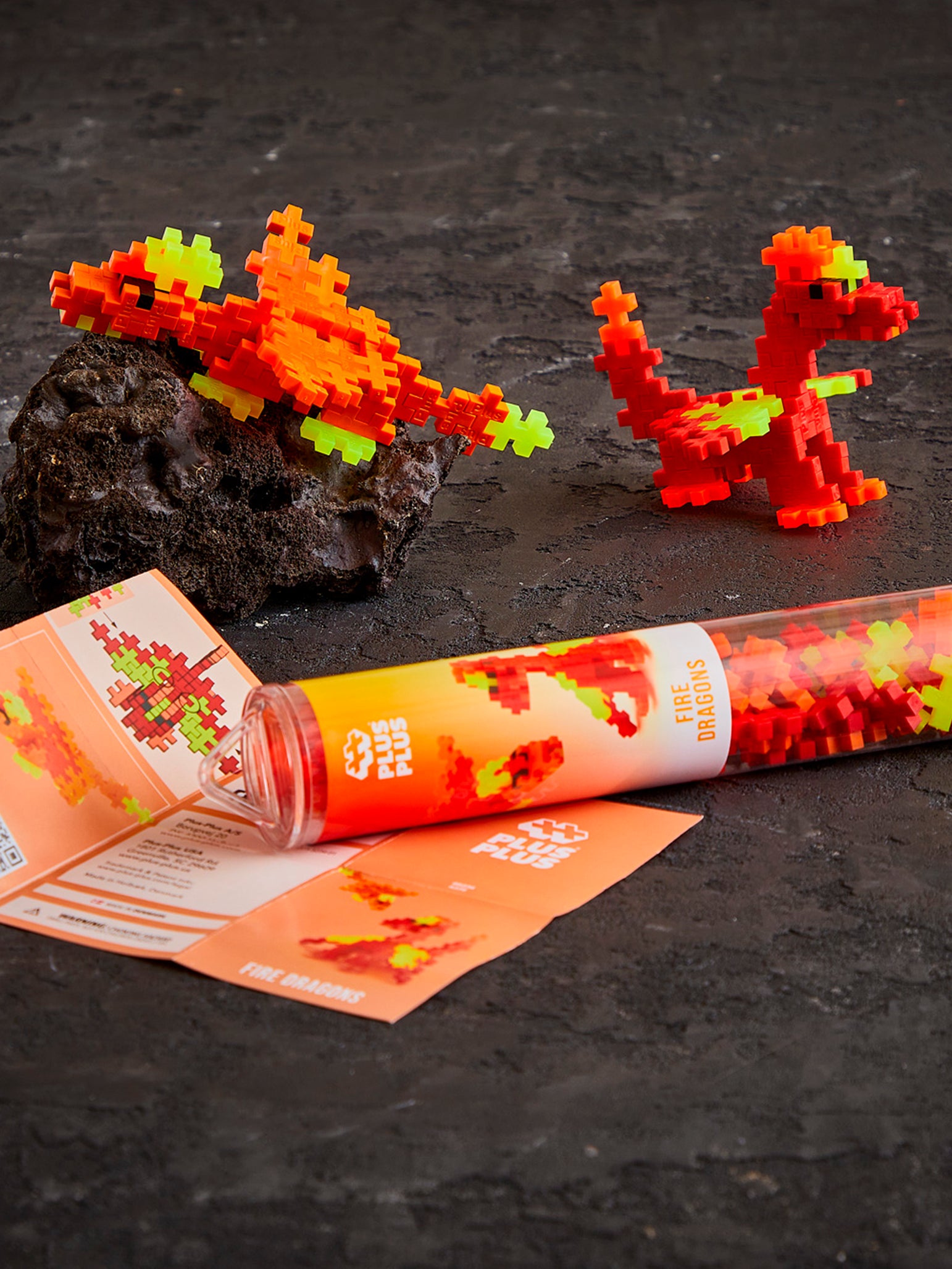 Fire Dragons - 100 pcs